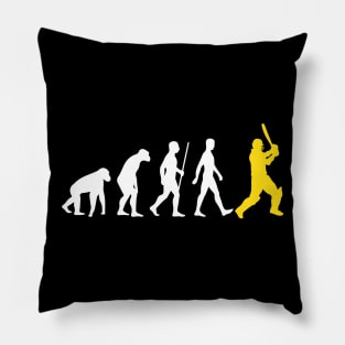 Cricket Player Evolution Batsman Pillow