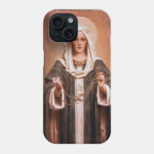 Our Lady of the Rosary Phone Case