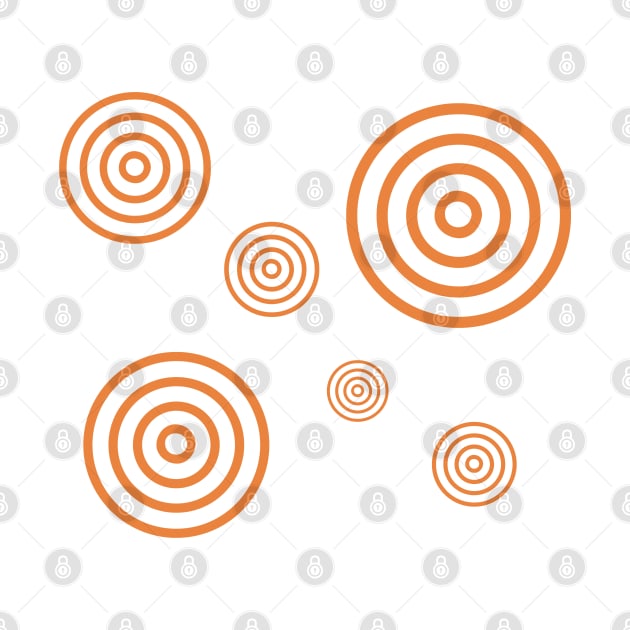 orange target archery design by Artistic_st