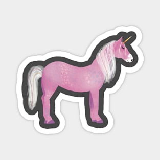 Pink Unicorn Magnet