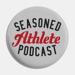 Seasoned Athlete Podcast Pin