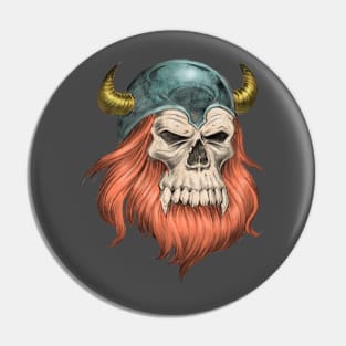 Viking Skull Pin