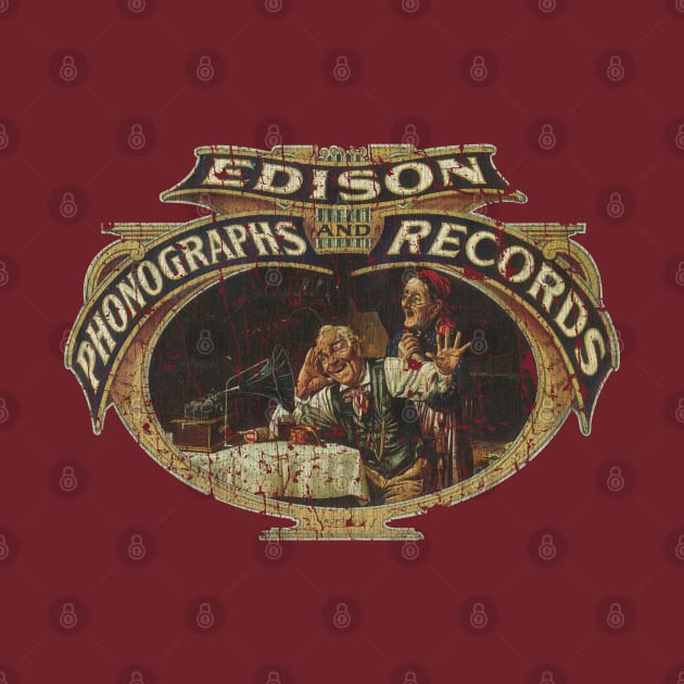 Edison Phonographs and Records 1888 by JCD666