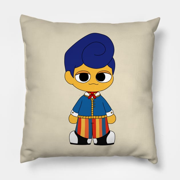 sweet wally darling chibi Pillow by LillyTheChibi