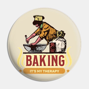 Baking it’s my therapy Pin