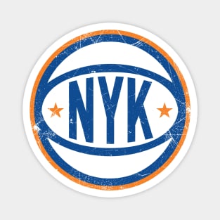 NYK Retro Ball - Blue Magnet