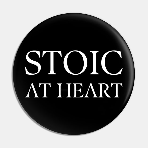 Stoic At Heart Pin by ZenFit