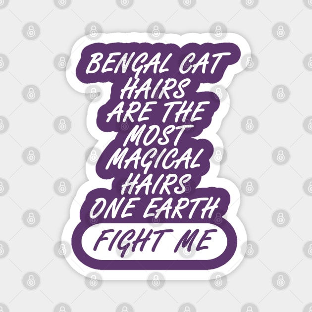 Bengal cat Kitten Cat Kitten Cute Hair Magnet by FindYourFavouriteDesign