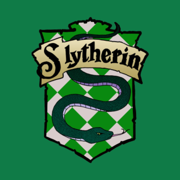 Slytherin House Crest - Slytherin - T-Shirt | TeePublic