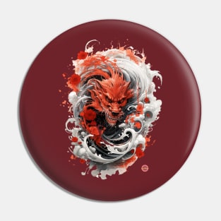 Red Dragon Pin