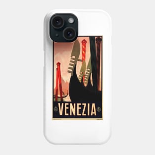 VENEZIA Venice Veneto Vintage Italian Tourism Poster Art Phone Case