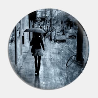 Rain Walk Pin