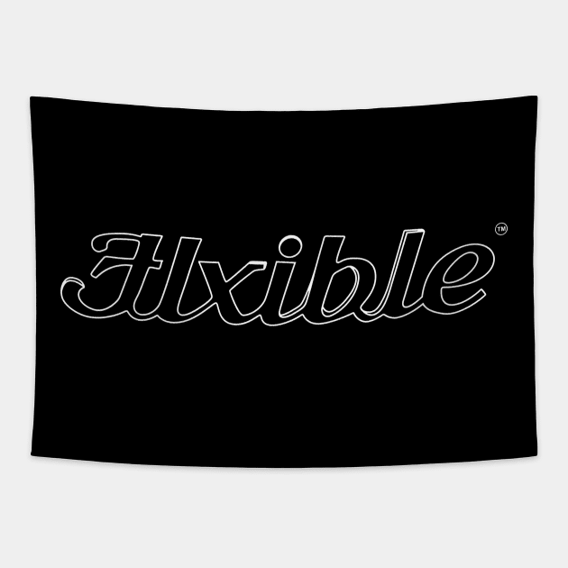 Flxible Script from Timeless period! Tapestry by Flxible