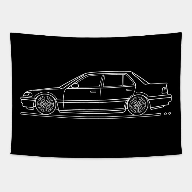 civic W Tapestry by garistipis