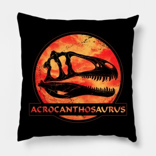 Acrocanthosaurus fossil skull Pillow