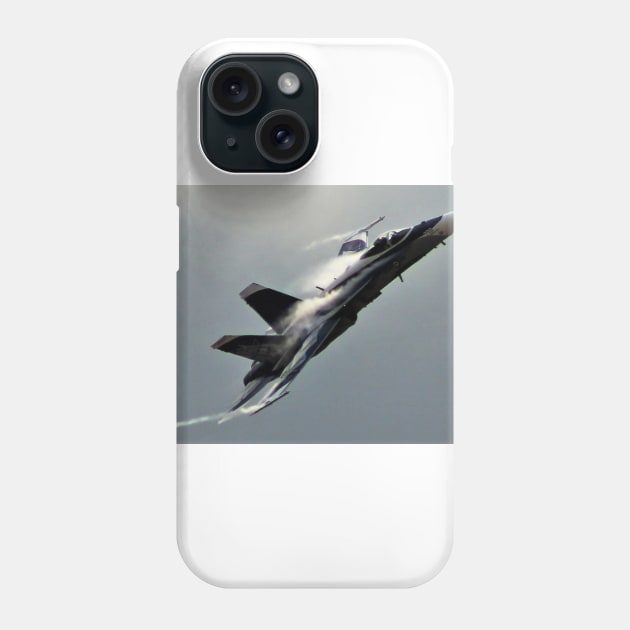 F-18 Hornet Vapor Turn Phone Case by acefox1