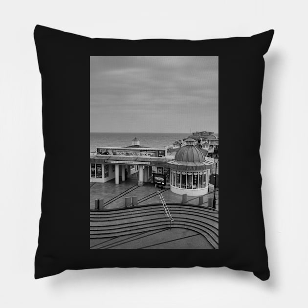 Cromer Pier, Norfolk Pillow by stuartchard