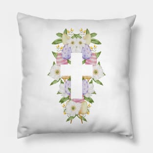 Easter Flowers Pillow