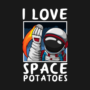 Funny Astronomist Astrophysics Potato Pun T-Shirt T-Shirt