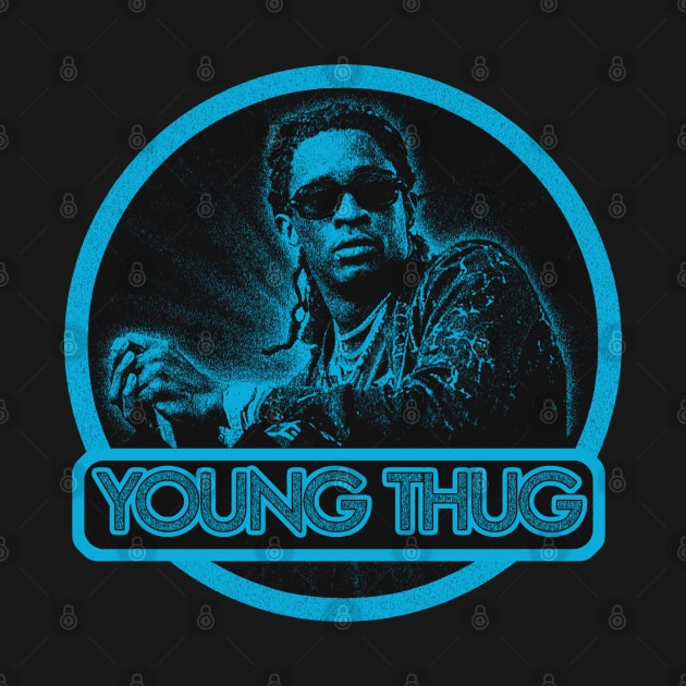 Young thug aesthetic turquoise blue color by JakQueApparels