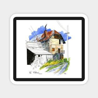 Le Villard, French mountain village Magnet