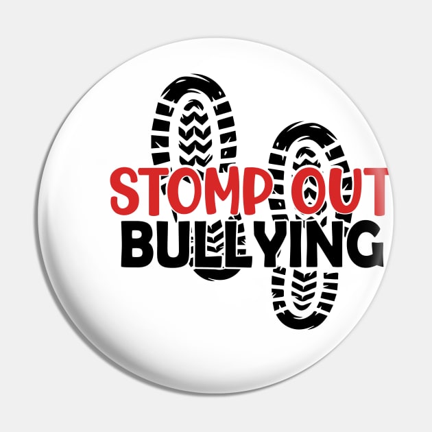 Stomp Out Bullying Pin by reedae