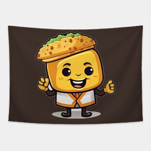 kawaii Taco cehees T-Shirt cute potatofood funny Tapestry