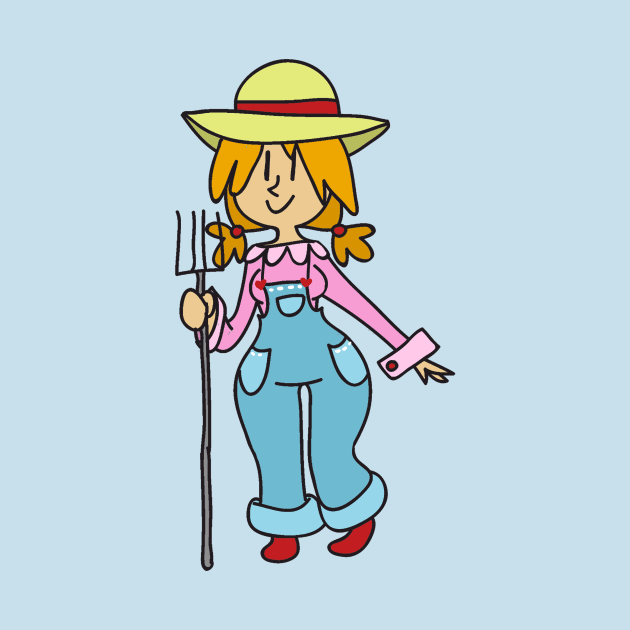 Rehaired Farmer Girl by saradaboru