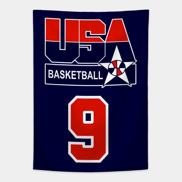 USA DREAM TEAM 92 - Jordan Tapestry by Buff Geeks Art