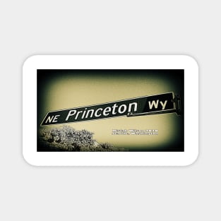 Princeton Way, Seattle, Washington by Mistah Wilson Magnet