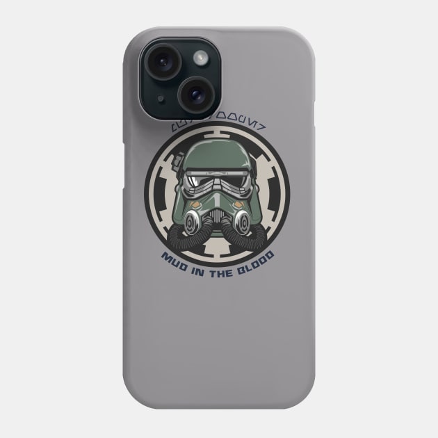 Mudtrooper - 'Mud in the Blood' Phone Case by ImperialTraderCo