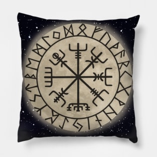 Vegvisir viking symbol Pillow