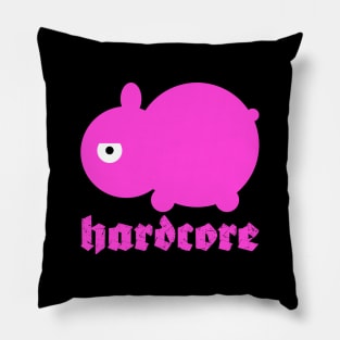 Funny Hardcore Bunny Pillow