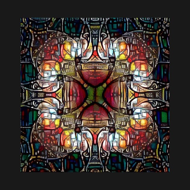 Stained Glass Fractal by Mistywisp