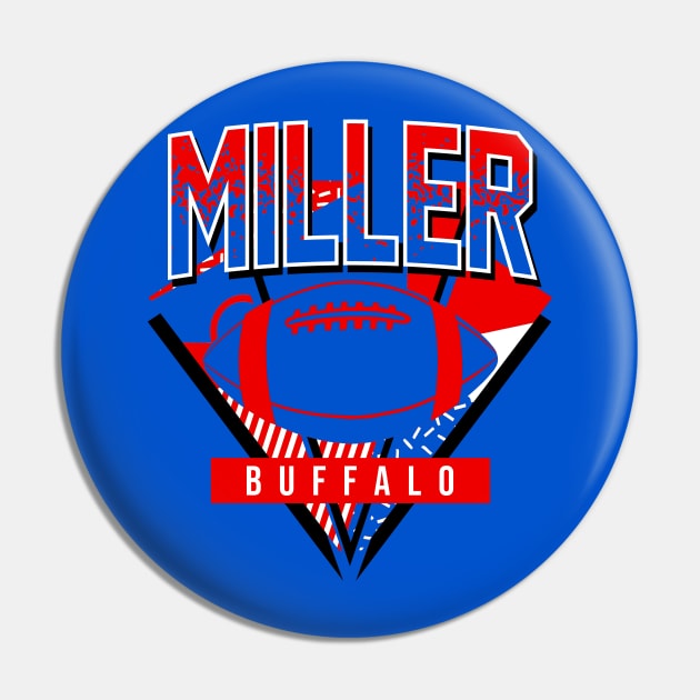 intage Buffalo Football Miller Pin by funandgames