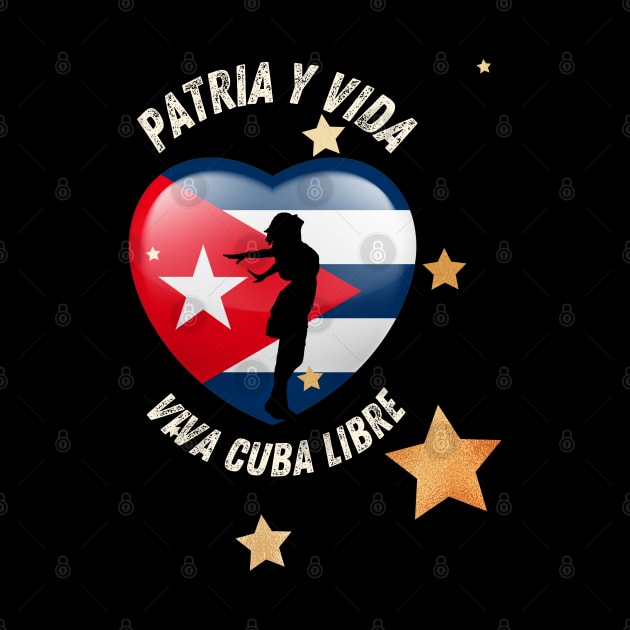 Patria Y Vida - Viva Cuba Libre by HROC Gear & Apparel
