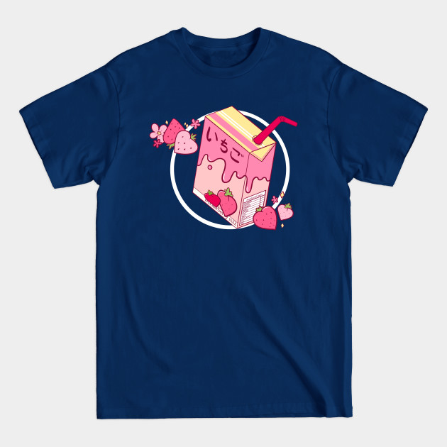 Disover Strawberry milk illustration - Strawberry Milk - T-Shirt