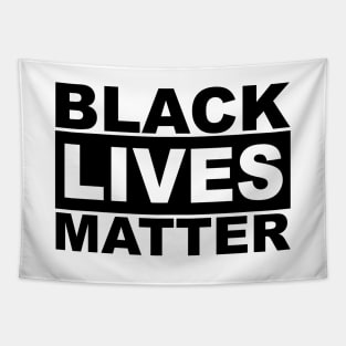 Black Lives Matter Logo (Black) Tapestry