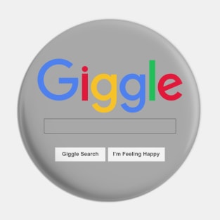 Quotes To Live By Big Tech Logo Parody Laughter Pin