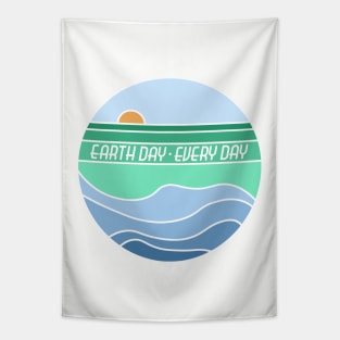 Earth Day Every Day Tapestry