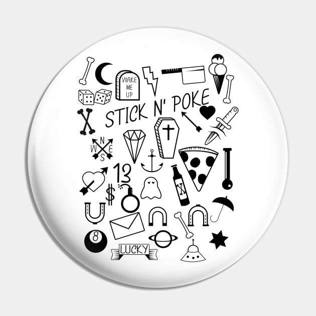 Stick n' Poke Pin by mailboxdisco