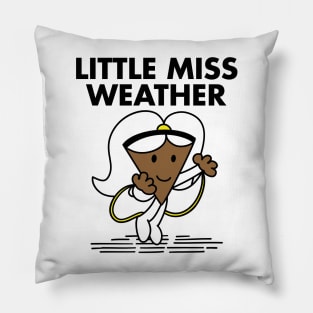 Little Miss Weather Pillow