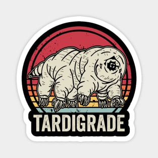 Tardigrade Retro Vintage Magnet