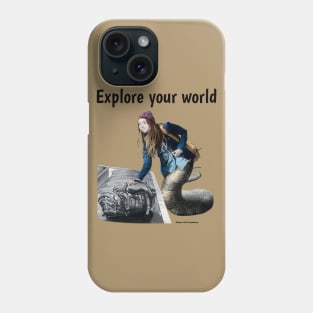 Naga Traveler Explore The World Adventure Phone Case