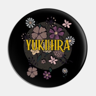 Aesthetic Proud Name Yukihira Flowers Anime Retro Styles Pin