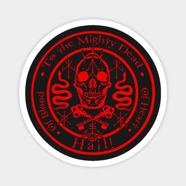 Seal of the Mighty Dead Magnet by IanCorrigan