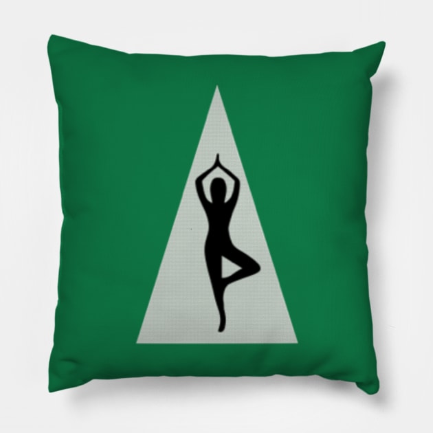 Namaste Pillow by CocoBayWinning 