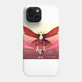 Hawkmon and Aquilamon Phone Case