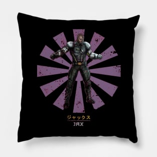 Jax Retro Japanese Mortal Kombat Pillow