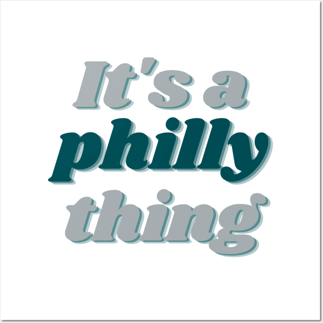 Just A Philly Thing - Its A Philadelphia Thing Fan - Philly Eagles -  Sticker